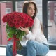 Букет из 39 красных роз 60 см купить с доставкой в Санкт-Петербурге