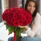 Букет из 39 красных роз 60 см купить с доставкой в Санкт-Петербурге