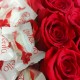 Сердце с розами и Raffaello купить с доставкой в Санкт-Петербурге