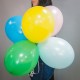 Набор латексных шаров с гелием - 5 шт. купить с доставкой в Санкт-Петербурге