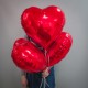 Набор фольгированных шаров с гелием - "Влюбленность" купить с доставкой в Санкт-Петербурге