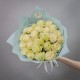 Букет из 25 белых роз купить с доставкой в Санкт-Петербурге