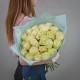 Букет из 25 белых роз купить с доставкой в Санкт-Петербурге