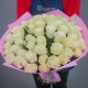 Букет 51 белая роза купить с доставкой в Санкт-Петербурге