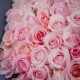 Букет 51 розовая роза купить с доставкой в Санкт-Петербурге