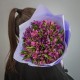 Букет из 19 фиолетовых альстромерий купить с доставкой в Санкт-Петербурге