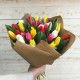 Букет из 31 тюльпана купить с доставкой в Санкт-Петербурге