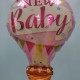 Шар "С рождением" воздушный шар девочка купить с доставкой в Санкт-Петербурге